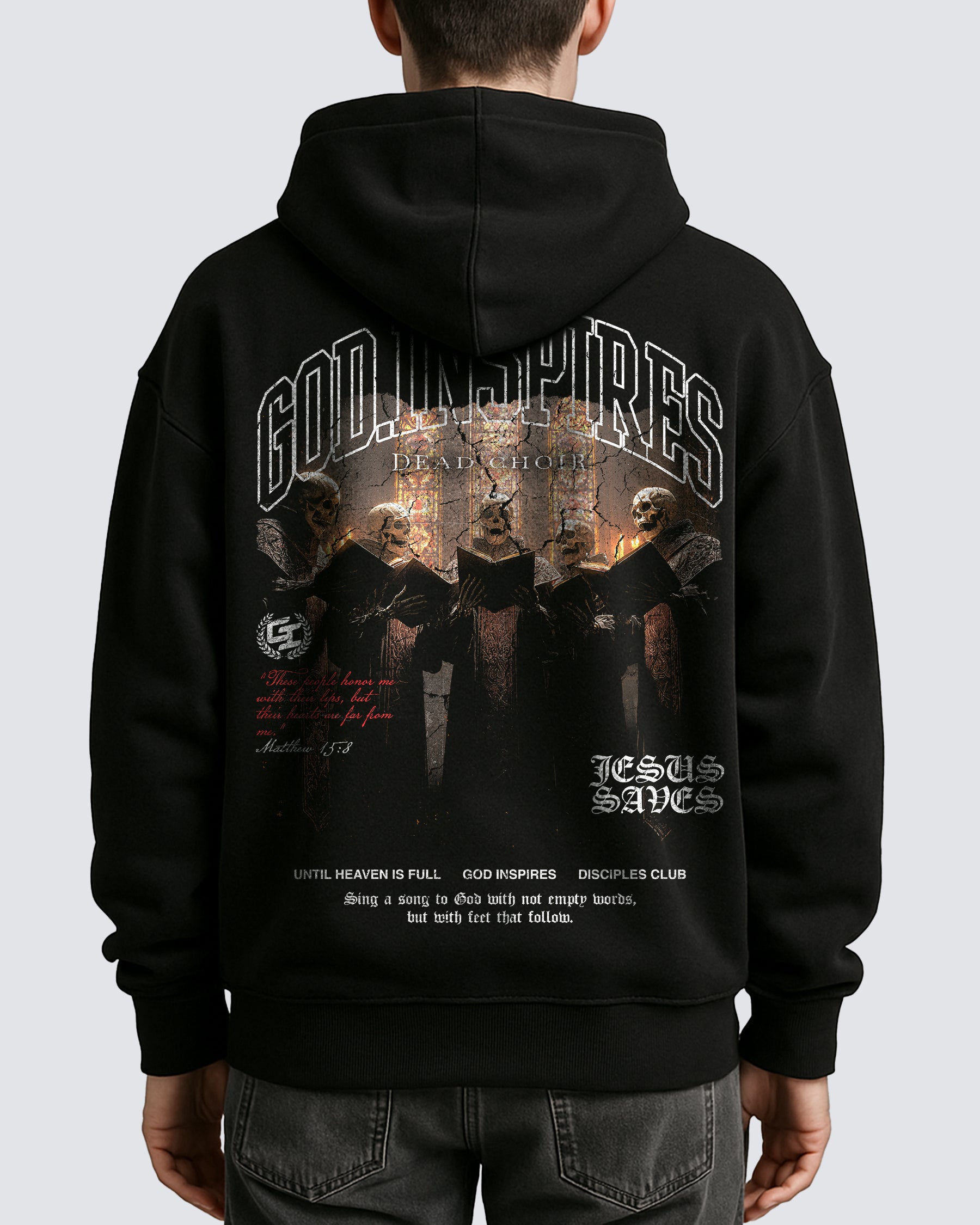 'Dead Choir' Oversized Hoodie